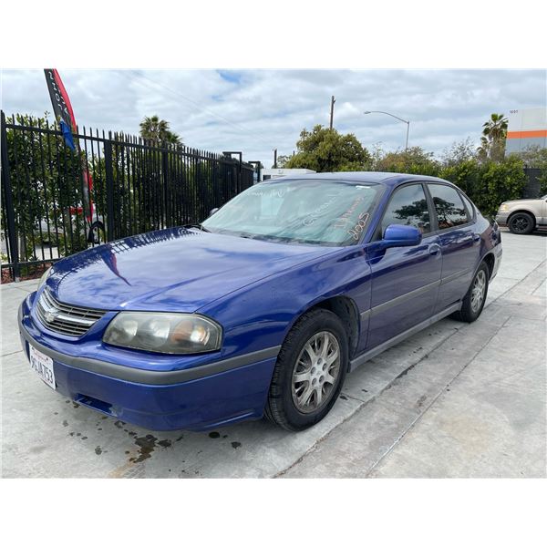 CHEV IMPALA 2005 T-DON-OFFICE REG
