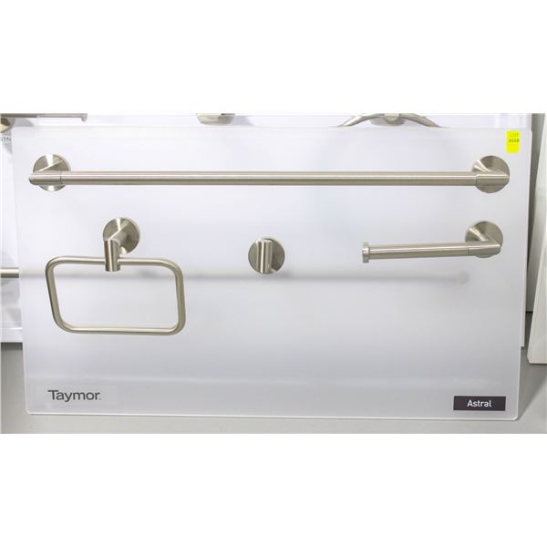 DISPLAY BOARD OF MATCHING TAYMOR ASTRAL BATHROOM