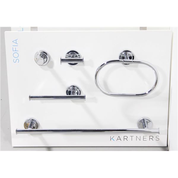 DISPLAY BOARD OF MATCHING SOFIA BATHROOM