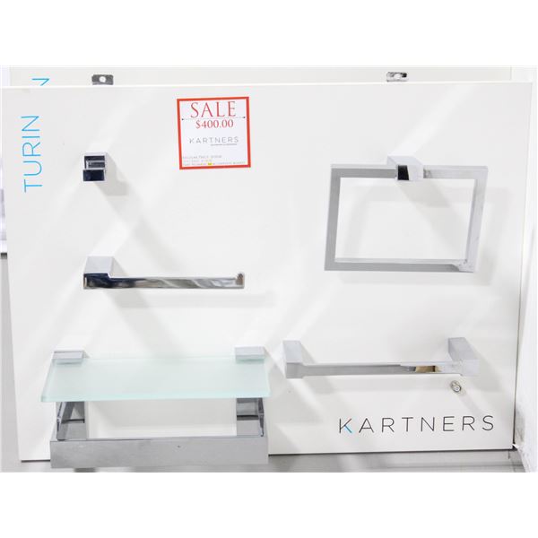 DISPLAY BOARD OF MATCHING TURIN BATHROOM