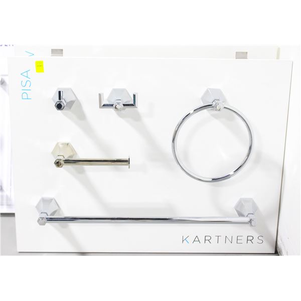 DISPLAY BOARD OF MATCHING PISA BATHROOM