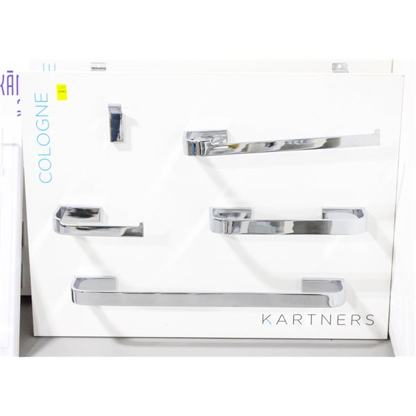 DISPLAY BOARD OF MATCHING COLOGNE BATHROOM
