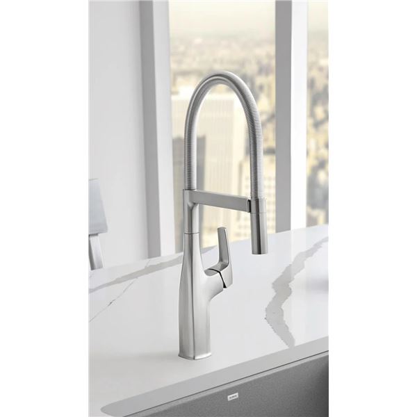 NEW DISPLAY BLANCO RIVANA KITCHEN FAUCET SEMI-PRO