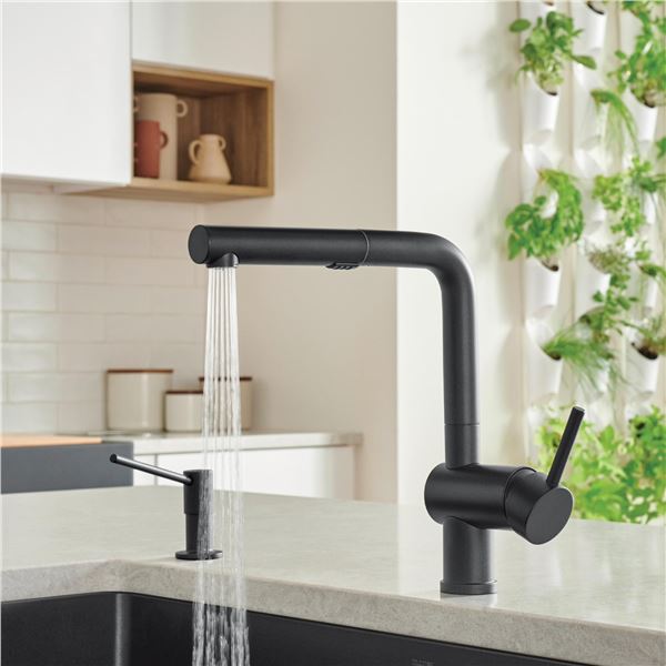NEW DISPLAY BLANCO LINUS PULL-OUT KITCHEN FAUCET