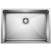Image 3 : NEW W/ DRAIN BLANCO QUATRUS R15 1 BOWL MEDIUM UNDERMOUNT
