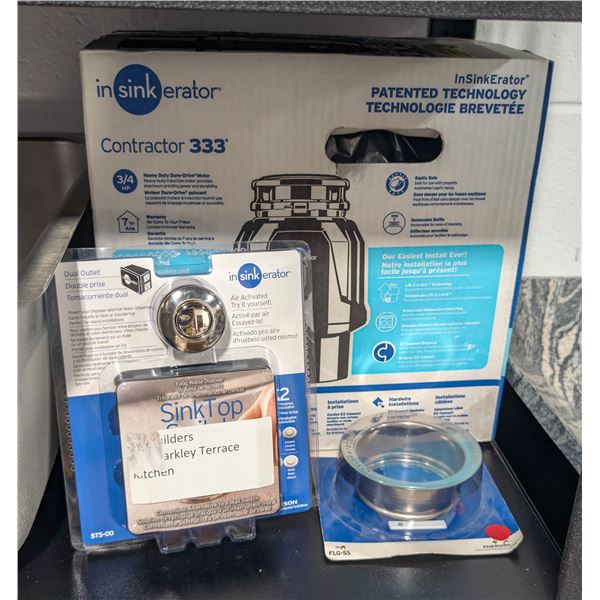 NEW INSINKERATOR CONTRACTOR 333 GARBAGE
