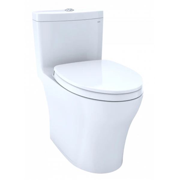 NEW TOTO AQUIA IV ONE-PIECE ELONGATED TOILET W/