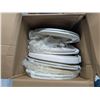 Image 1 : BOX OF ASSORTED NEW DISPLAY TOILET SEATS - 6 SOFT