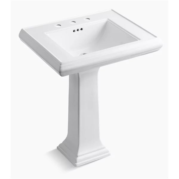 DISPLAY KOHLER MEMOIRS CLASSIC PEDESTAL BATHROOM