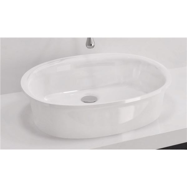 DISPLAY WETSTYLE TULIP ABOVE MOUNT VESSEL SINK