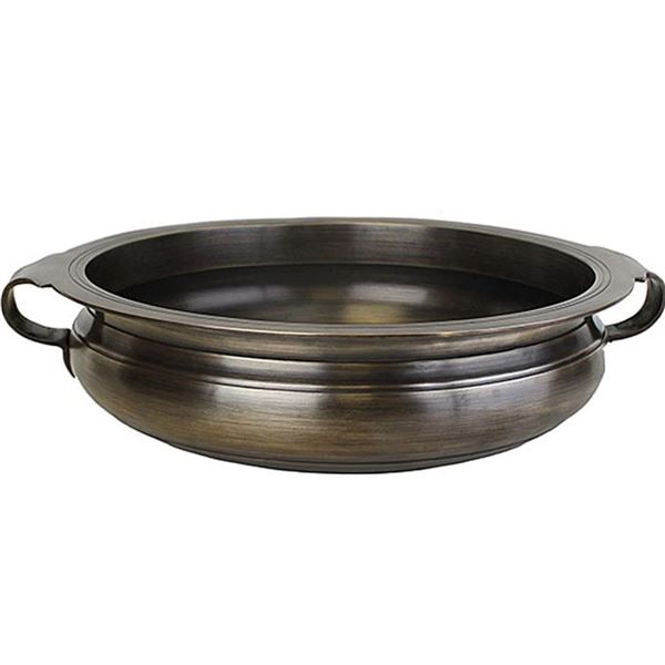 DISPLAY LINKASINK BRONZE BOWL SINK W/ HANDLES