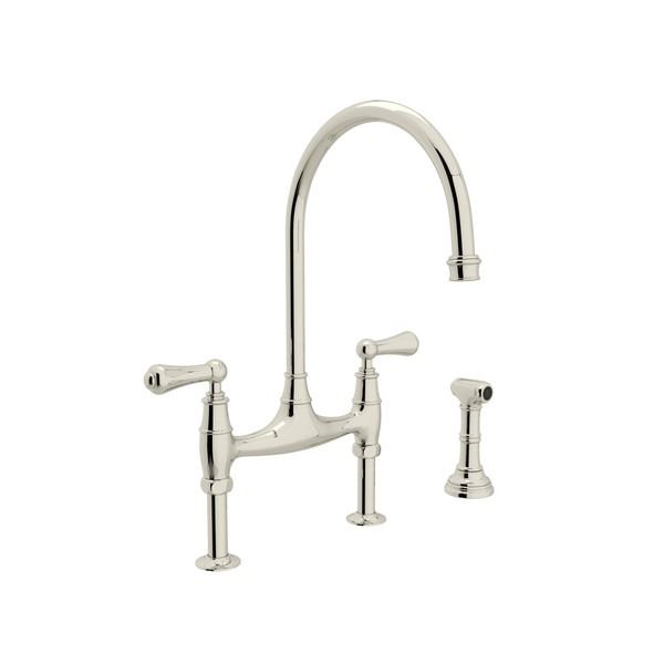 DISPLAY PERRIN & ROWE BRIDGE FAUCET W/ SIDE