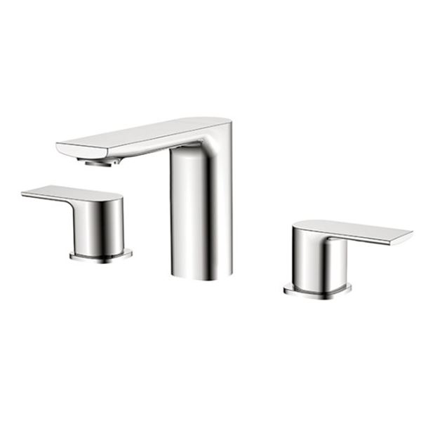 NEW AQUA BRASS MIDTOWN WIDESPREAD LAVATORY FAUCET