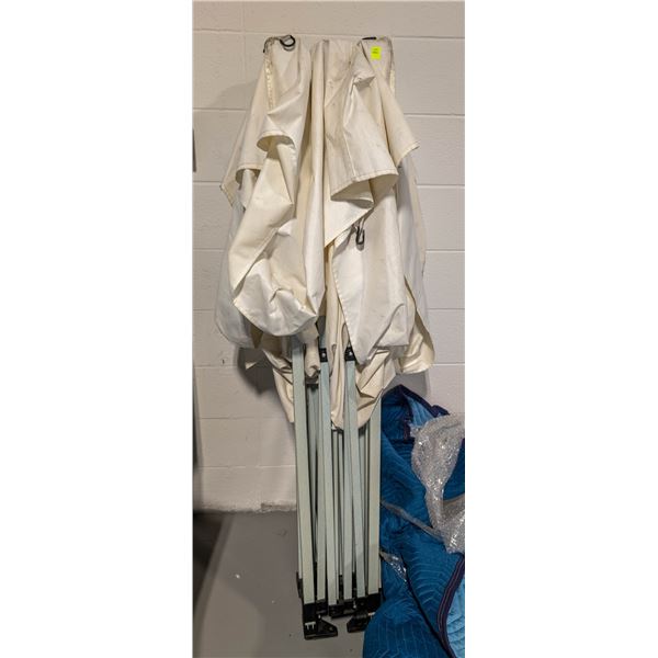 WHITE FOLDING CANOPY