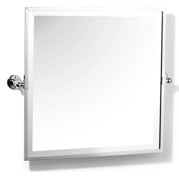 SAMUEL HEATH QUARE 20" FRAMED SWIVEL MIRROR