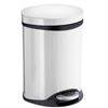 Image 1 : SMEDBO 1.5 GAL TRASH STEP CAN WHITE FINISH