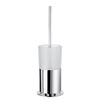 Image 1 : NEW SMEDBO TOILET BRUSH & CONTAINER ROUND GL/PC