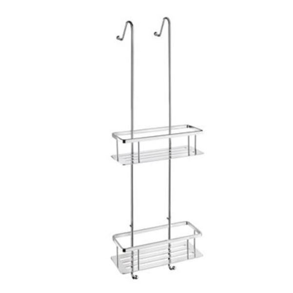 SMEDBO DOUBLE BASKET SHOWER HANGER, POLISHED