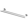 Image 1 : NEW GATCO LATTITUDE DOUBLE TOWEL BAR SATIN NICKEL