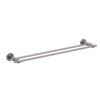 Image 1 : NEW GATCO ZONE DOUBLE 24" TOWEL BAR SATIN NICKEL