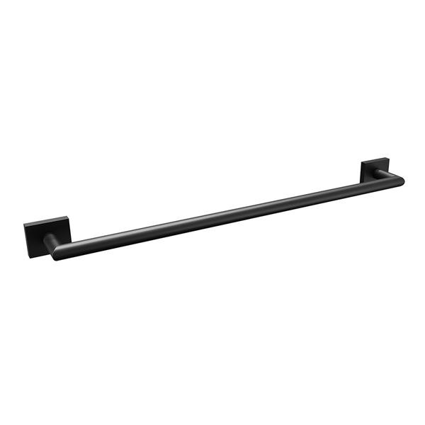 NEW VOLKANO CRATER 24" TOWEL BAR MATTE BLACK