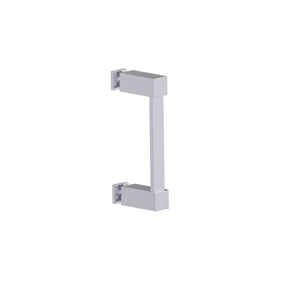 KARTNERS LIBSON 6" GLASS DOOR HANDLE POLISHED