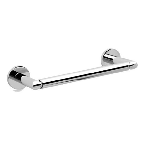 GINGER SINE 8" TOWEL BAR POLISHED CHROME FINISH