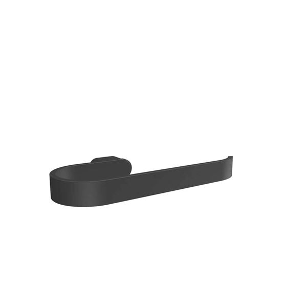 VOLKANO FLOW 8" TOWEL BAR MATTE BLACK FINISH