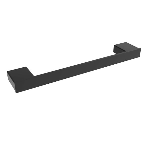 VOLKANO CINDER 9" TOWEL BAR MATTE BLACK FINISH