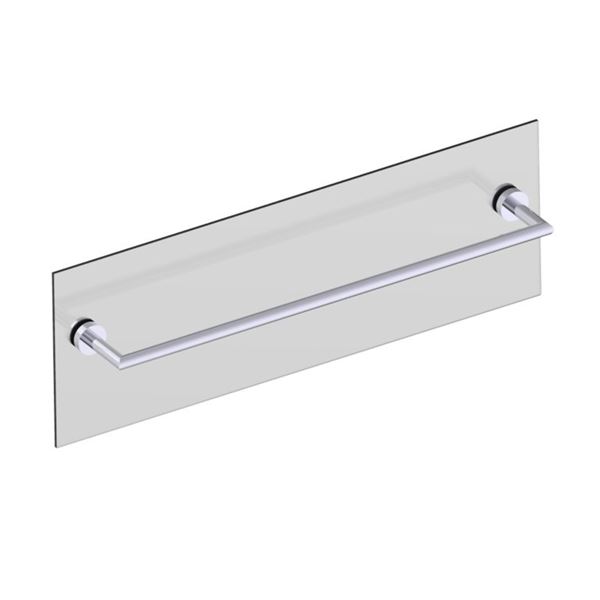 NEW KARTNERS OSLO 24" TOWEL BAR THROUGH GLASS