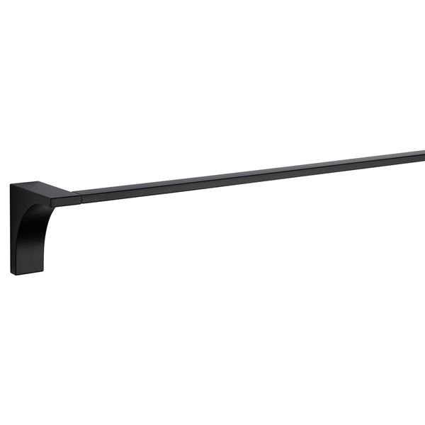 NEW TAYMOR ARC DECO 24" TOWEL BAR MATTE BLACK