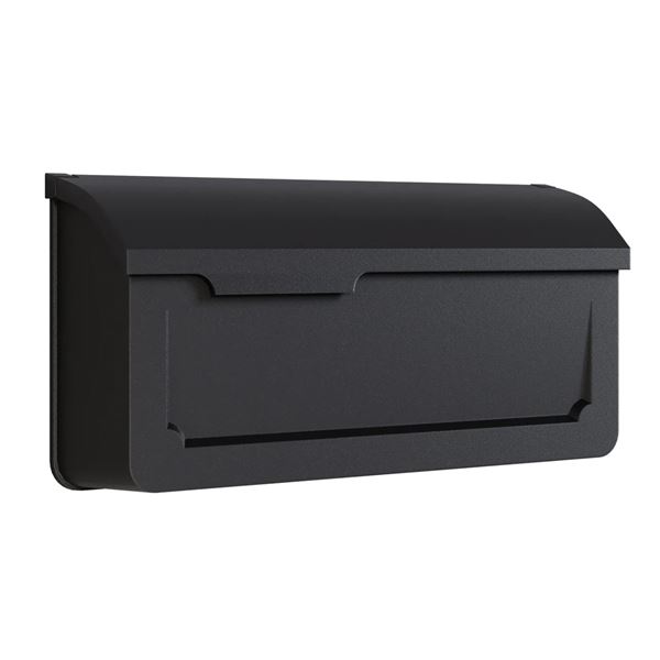NEW SNOC FLORENCE HORIZONTAL CAST ALUMINUM MAILBOX