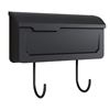 Image 1 : NEW SNOC FLORENCE HORIZONTAL CAST ALUMINUM MAILBOX