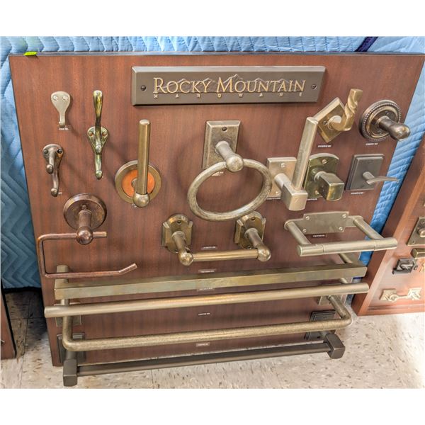 ROCKY MOUNTAIN HARDWARE DISPLAY BOARD W/