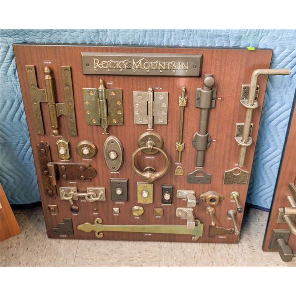 ROCKY MOUNTAIN HARDWARE DISPLAY BOARD W/ GATE