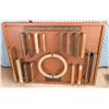 Image 1 : SUN VALLEY BRONZE DISPLAY BOARD W/ ASSORTED DOOR