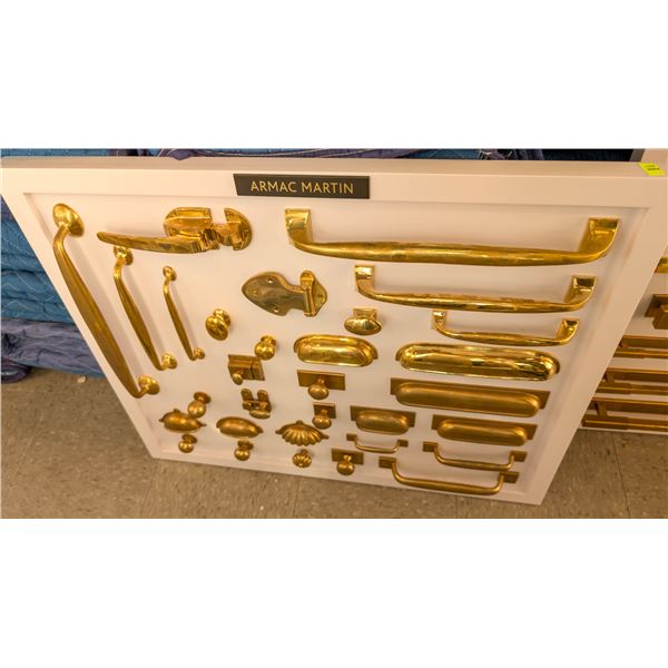 ARMAC MARTIN DISPLAY BOARD W/ ASSORTED CABINET