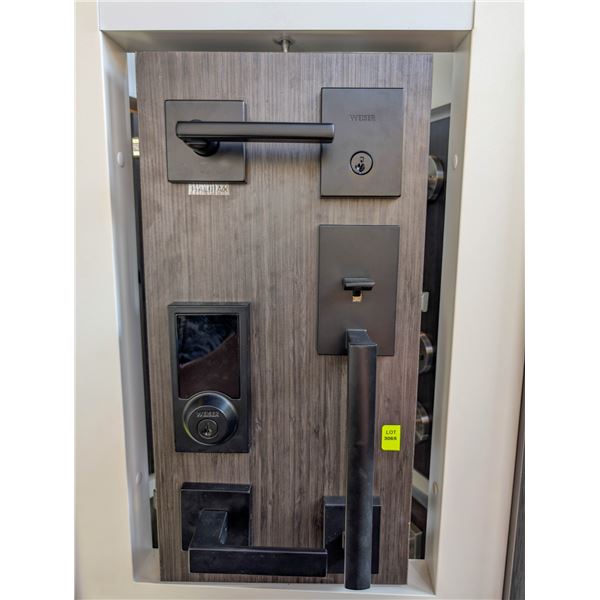 WEISER FRONT DOOR ENTRY DISPLAY BOARD SAN