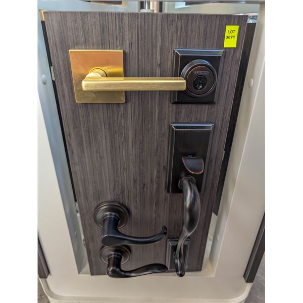 WEISER FRONT DOOR ENTRY DISPLAY BOARD
