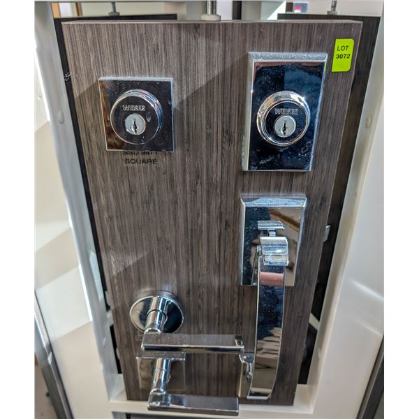 WEISER FRONT DOOR ENTRY DISPLAY BOARD