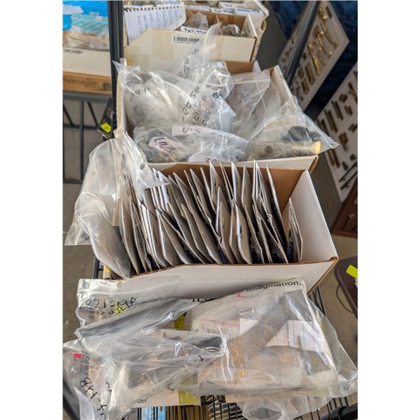 58 VARIOUS BRASS 3" TO 4" HOUSE NUMBERS 0-9