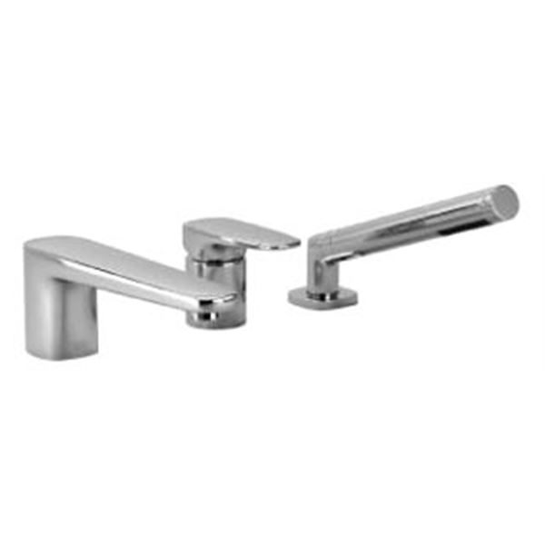 DORNBRACHT DECK MOUNT TUB SET CHROME