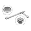 Image 1 : CALIFORNIA FAUCETS 9228 LIFT & TURN WASTE