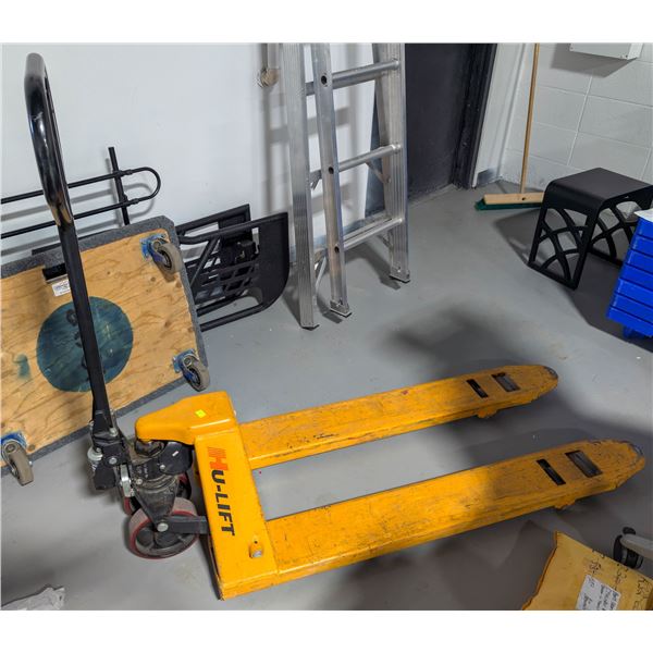 A HU-LIFT PALLET JACK