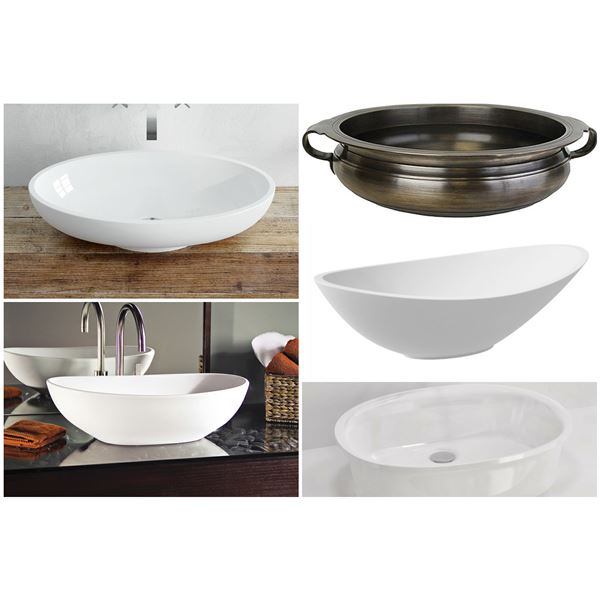 FEATURE LOTS: HIGH QUALITY VESSEL SINKS