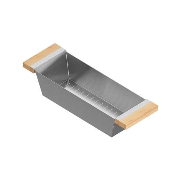 NEW JULIEN HOME REFINEMENTS COLANDER FOR 18" SINK