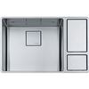 Image 1 : NEW W/ DRAIN FRANKE PRO CHEF SINK 28" X 19" X 11"
