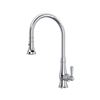 Image 1 : DISPLAY ROHL PATRIZIA PULLDOWN FAUCET