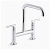Image 1 : DISPLAY KOHLER PURIST BRIDGE FAUCET