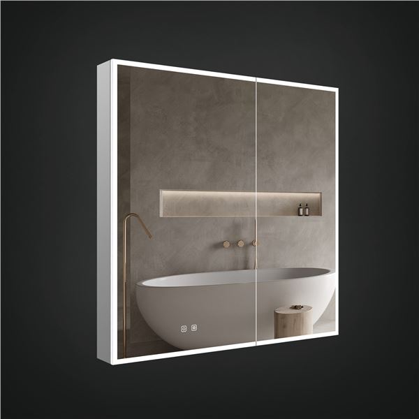 NEW ICO JACKSON 2-DOOR LED MEDICINE CABINET
